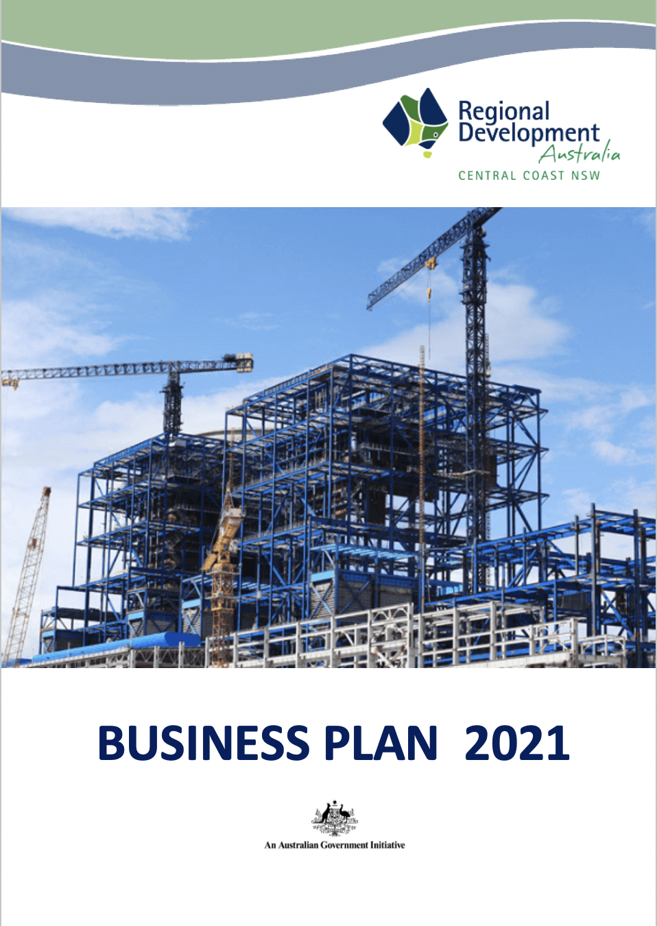 RDA Central Coast Business Plan 2019 – 2020 cover